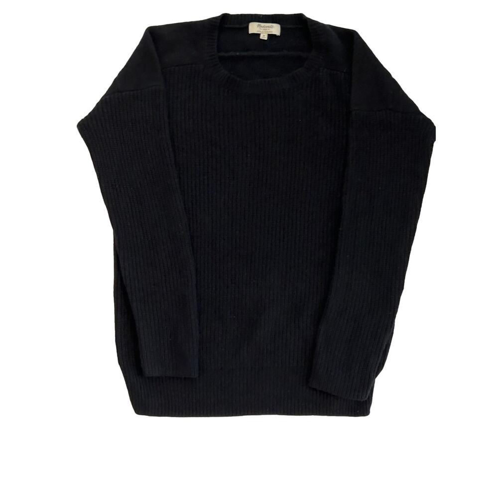 Madewell Black Crew Neck Sweater